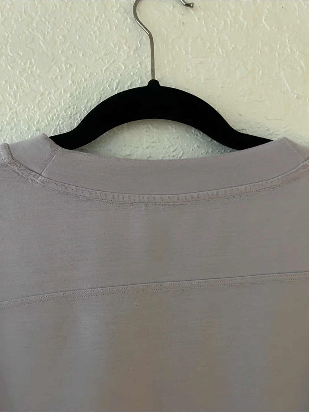 lululemon Perfectly Oversized Crop Crew - Lilac Size 8 IMPERFECTIONS
